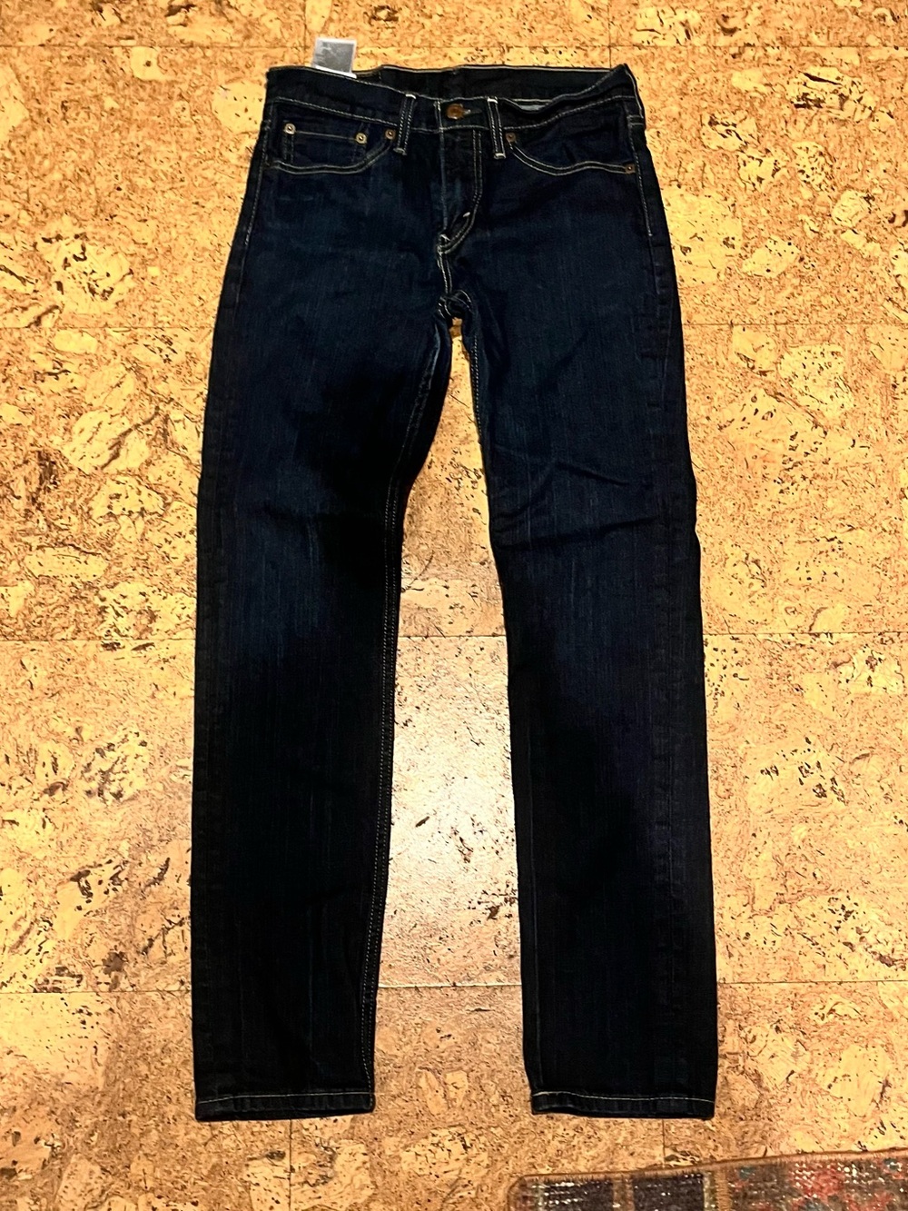Levi’s Men’s 511 Dark Wash, Straight Slim Leg Jeans (31/32)